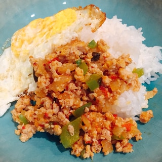 タイで食べた味を再現！おうちcafe☆ガパオライス